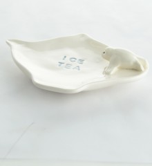 repose sachet de thé phoque blanc ice tea théière faïence poterie moineaux & co quimper