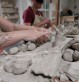 laisser les mains s'exprimer les yeux bandés
